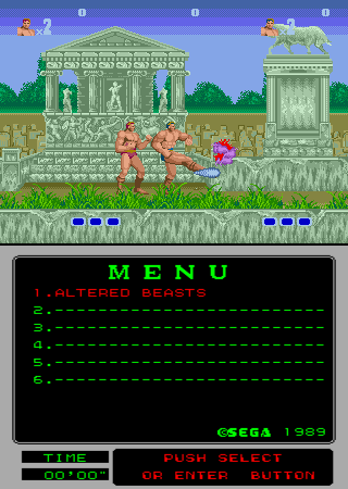 Altered Beast (Mega-Tech) Screenshot 1